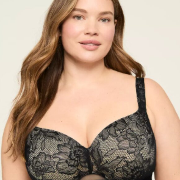 ❣️ Lane Bryant Bra CACIQUE Comfort Bliss Balconette 44G - Picture 1 of 16